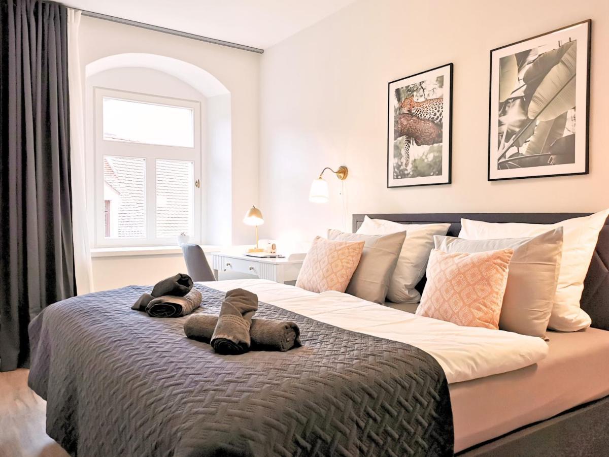 Fynbos Apartments Deluxe, Balkon, Historisch, Parkplatz Meissen Extérieur photo
